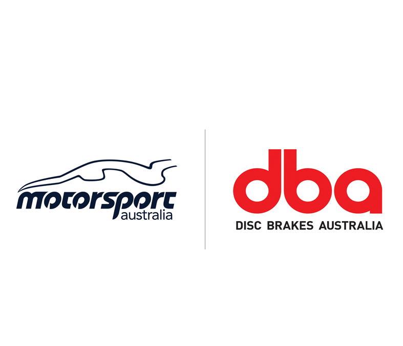 Motorsport Australia and DBA logo