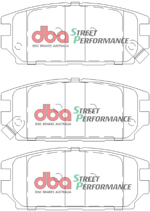 DBA Street Series Front Brake Pads | Jeep Wrangler JL (18-19) (DB15038SS)