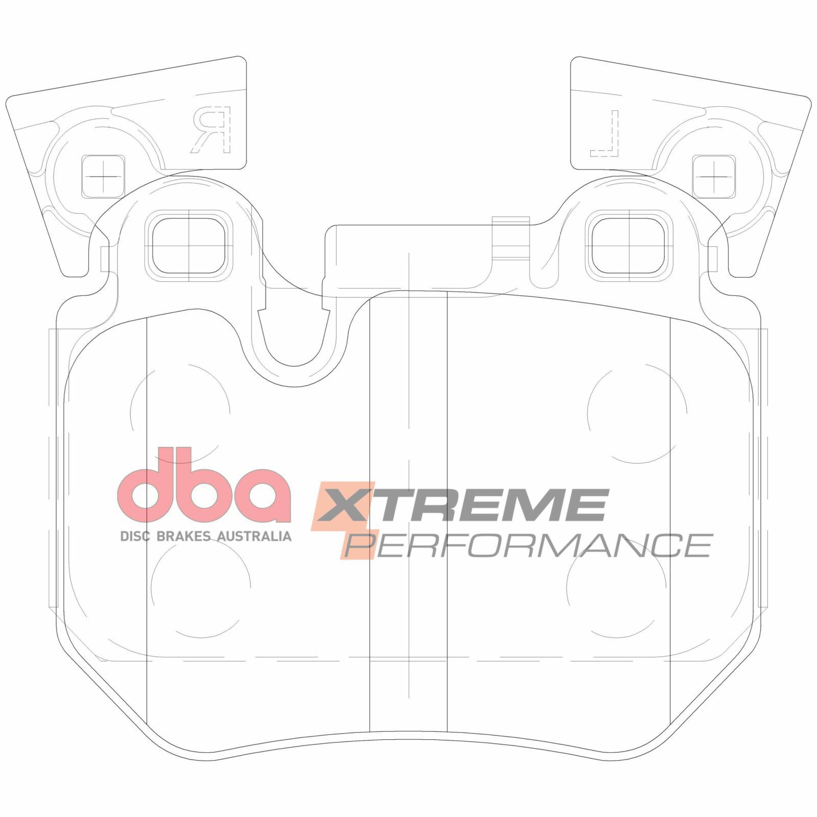DBA Rear XP Performance Brake Pads | Hyundai Veloster (22-23) (DB15013XP)